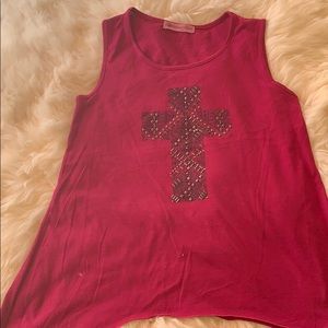 Cross Tank Top